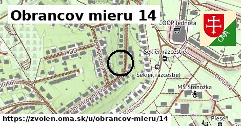 Obrancov mieru 14, Zvolen