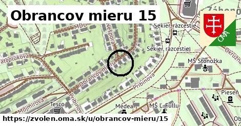 Obrancov mieru 15, Zvolen