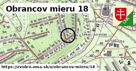 Obrancov mieru 18, Zvolen