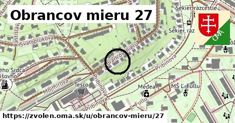 Obrancov mieru 27, Zvolen