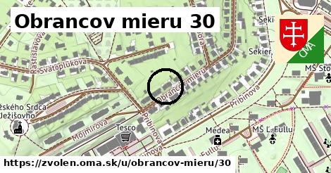 Obrancov mieru 30, Zvolen