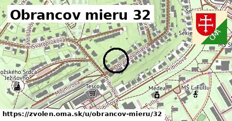 Obrancov mieru 32, Zvolen