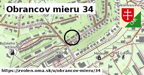 Obrancov mieru 34, Zvolen