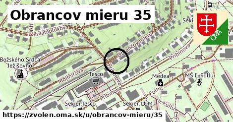 Obrancov mieru 35, Zvolen