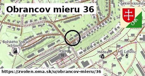 Obrancov mieru 36, Zvolen