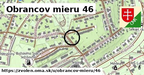 Obrancov mieru 46, Zvolen