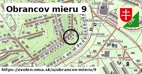 Obrancov mieru 9, Zvolen