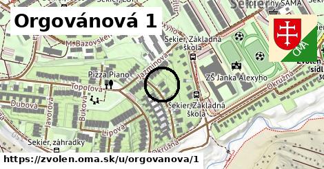 Orgovánová 1, Zvolen