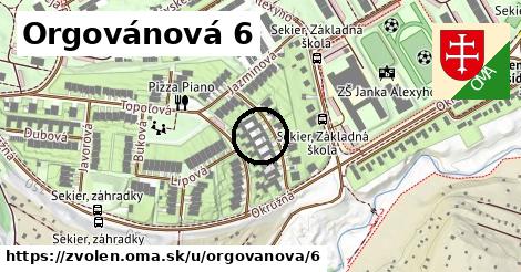 Orgovánová 6, Zvolen