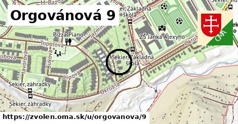 Orgovánová 9, Zvolen