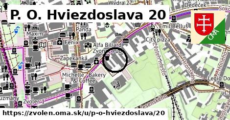 P. O. Hviezdoslava 20, Zvolen