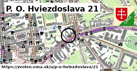 P. O. Hviezdoslava 21, Zvolen