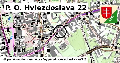 P. O. Hviezdoslava 22, Zvolen