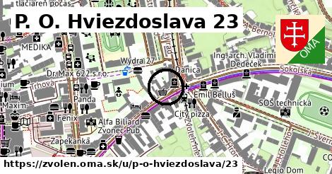 P. O. Hviezdoslava 23, Zvolen