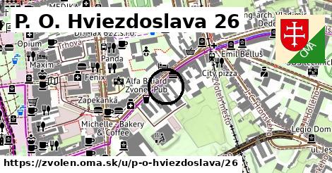 P. O. Hviezdoslava 26, Zvolen