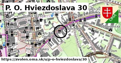 P. O. Hviezdoslava 30, Zvolen