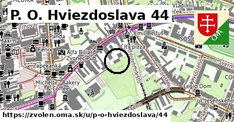 P. O. Hviezdoslava 44, Zvolen