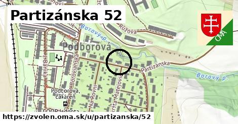 Partizánska 52, Zvolen