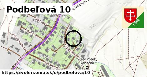 Podbeľová 10, Zvolen