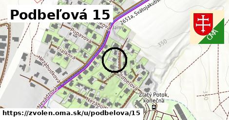 Podbeľová 15, Zvolen