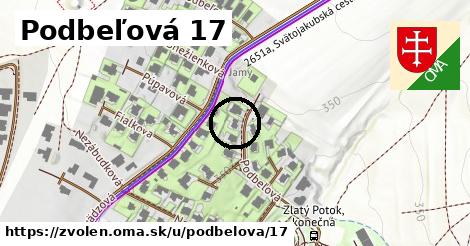 Podbeľová 17, Zvolen