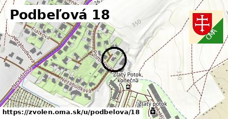 Podbeľová 18, Zvolen