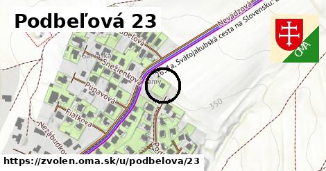 Podbeľová 23, Zvolen