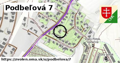 Podbeľová 7, Zvolen