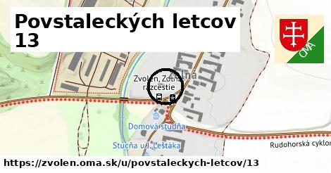 Povstaleckých letcov 13, Zvolen