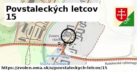 Povstaleckých letcov 15, Zvolen