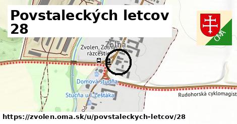 Povstaleckých letcov 28, Zvolen