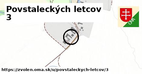 Povstaleckých letcov 3, Zvolen