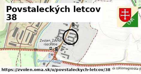 Povstaleckých letcov 38, Zvolen