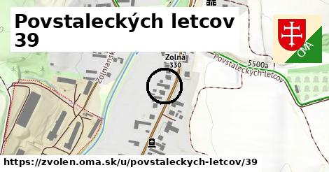 Povstaleckých letcov 39, Zvolen