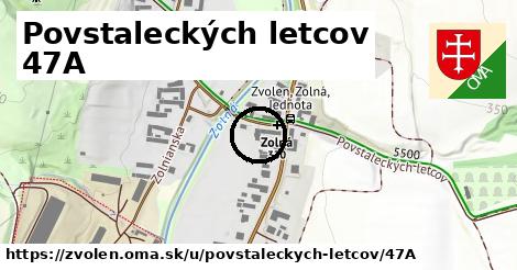 Povstaleckých letcov 47A, Zvolen