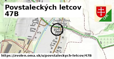 Povstaleckých letcov 47B, Zvolen