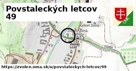 Povstaleckých letcov 49, Zvolen