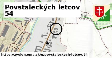 Povstaleckých letcov 54, Zvolen