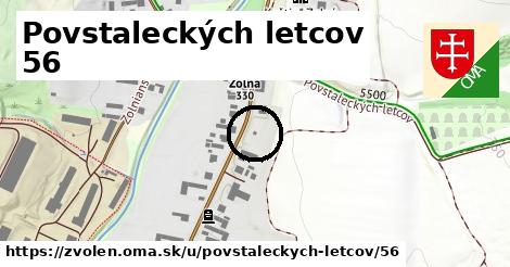 Povstaleckých letcov 56, Zvolen