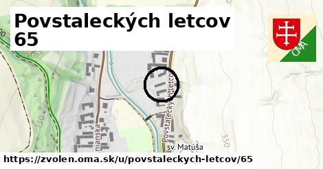 Povstaleckých letcov 65, Zvolen