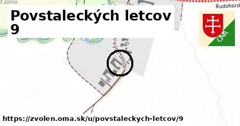 Povstaleckých letcov 9, Zvolen