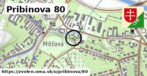 Pribinova 80, Zvolen