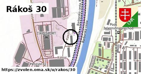 Rákoš 30, Zvolen