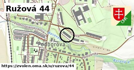 Ružová 44, Zvolen