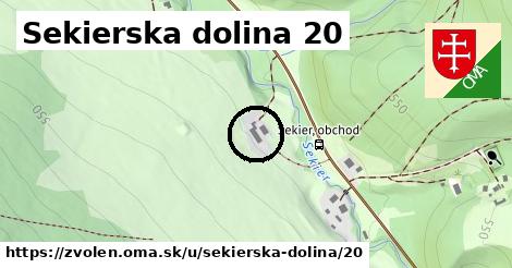 Sekierska dolina 20, Zvolen