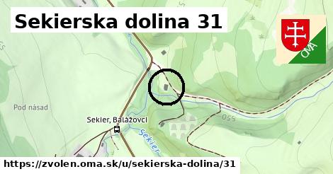 Sekierska dolina 31, Zvolen