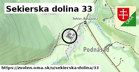 Sekierska dolina 33, Zvolen