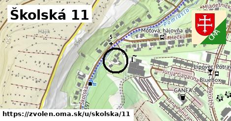 Školská 11, Zvolen