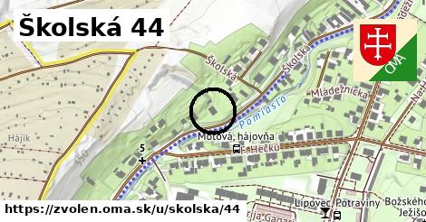 Školská 44, Zvolen