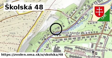 Školská 48, Zvolen